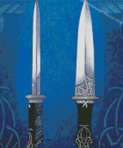 Cool Dagger Diamond Paintings