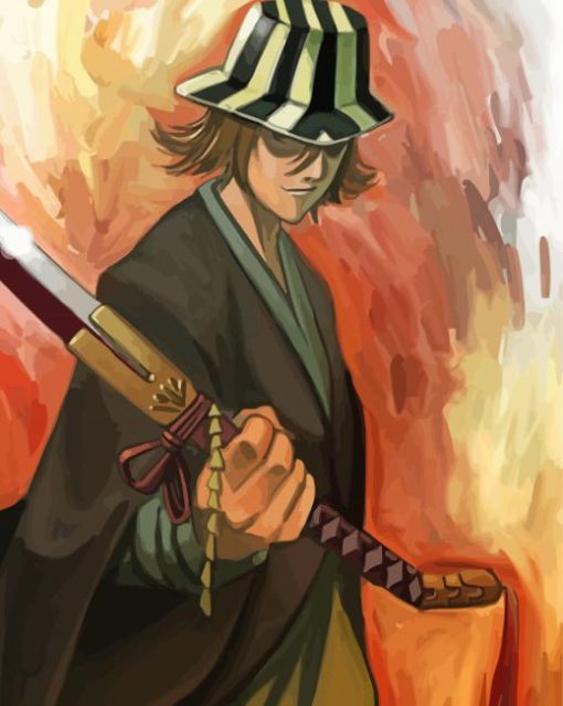 Cool Kisuke Urahara Diamond Painting