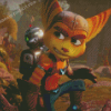 Cool Ratchet And Clank Diamond Painting