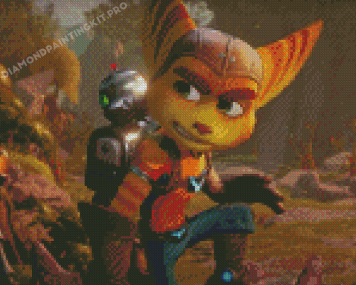 Cool Ratchet And Clank Diamond Painting