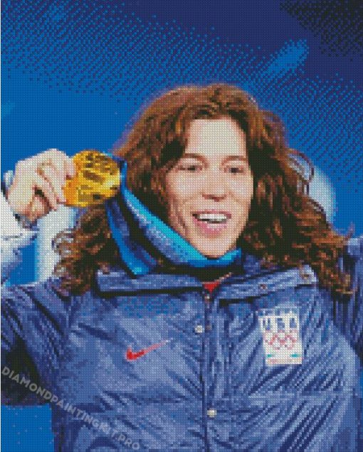 Cool Shaun White Diamond Painting