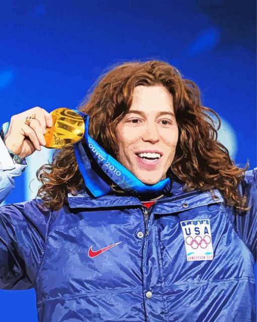 Cool Shaun White Diamond Painting