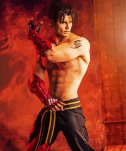 Cool Jin Kazama Diamond Paintings