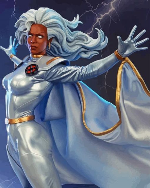 Cool Storm From X Men Diamond Paintings