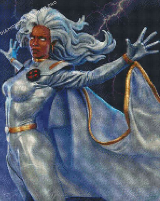 Cool Storm From X Men Diamond Paintings