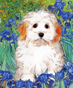 Cute Maltipoo Diamond Painting