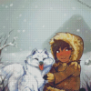 Cute Never Alone Diamond Paintings