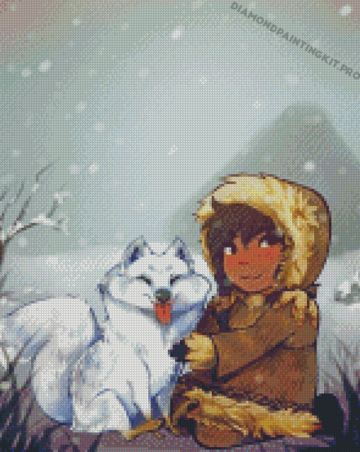 Cute Never Alone Diamond Paintings