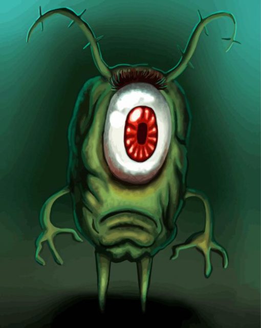 Cute Plankton Diamond Paintings