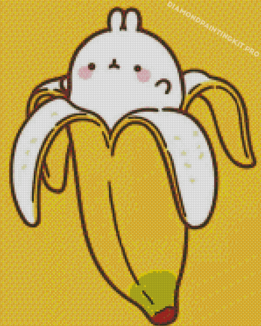 Cute Banana Diamond Paintings