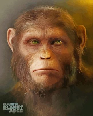 Dawn Of The Planet Of The Apes Diamond Painting