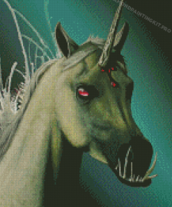 Demon Unicorn Diamond Paintings