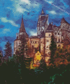 Dracula Castle Diamond Painting
