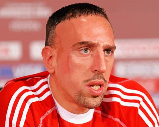 Franck Ribery Footballer Diamond Painting