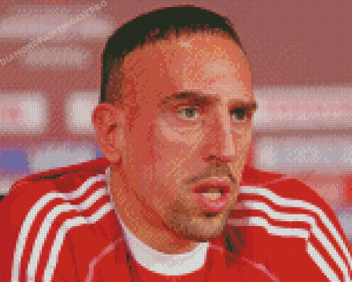 Franck Ribery Footballer Diamond Painting