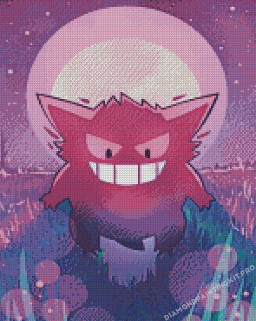 Gengar Anime Diamond Painting