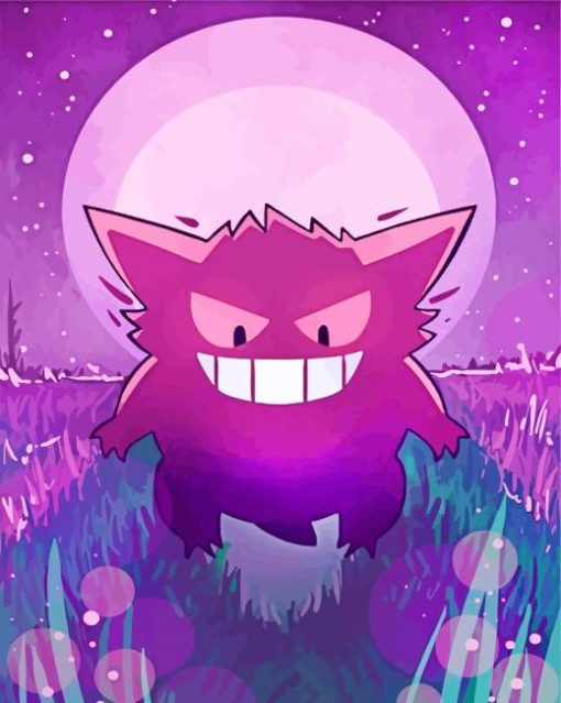 Gengar Anime Diamond Painting