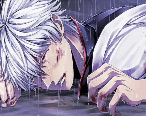 Gintoki Sakata Diamond Painting