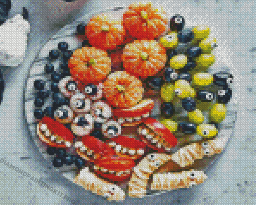 Halloween Food Art Diamond Paintings