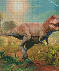 Mad Dinasaur Diamond Paintings