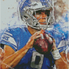 Matthew Stafford Player Art Diamond Painting