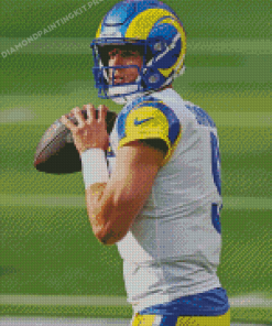 Matthew Stafford Player Diamond Painting