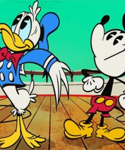 Mickey Mouse And Donald Duck Diamond Paintings