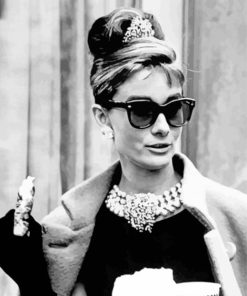 Monochrome Breakfast At Tiffanys Diamond Paintings