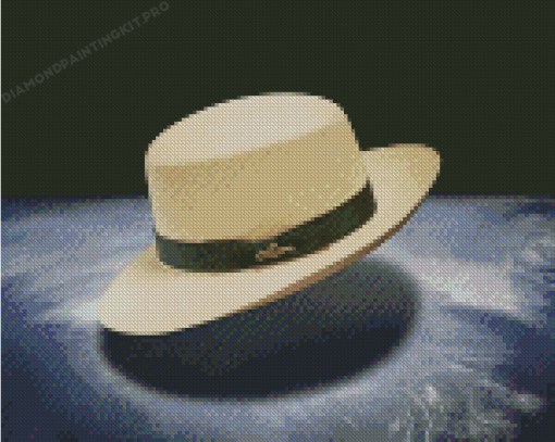 Panama Hat Diamond Painting