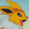 pokemon Jolteon Anime Diamond Painting