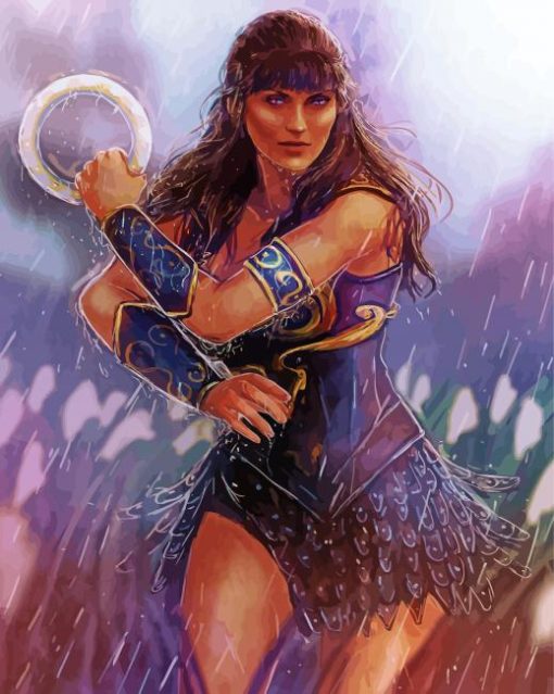 Princess Xena Warrior Diamond Paintings