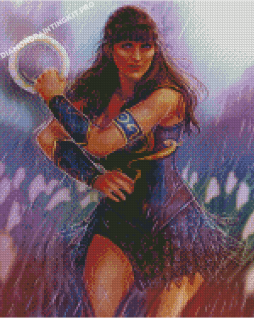 Princess Xena Warrior Diamond Paintings