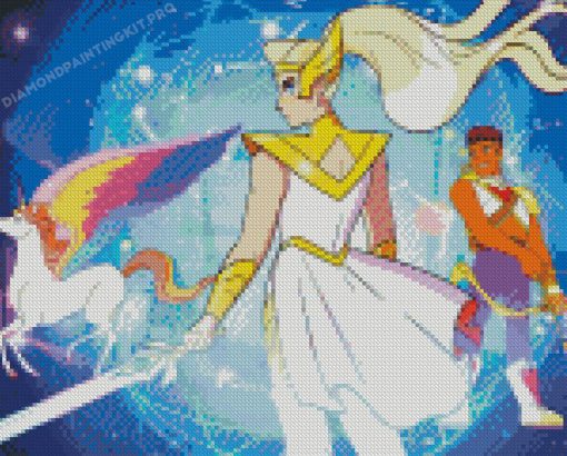 Princesses Of Power She Ra Cartoon Diamond Painting