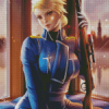 Riza Hawkeye From Fullmetal Alchemist Anime Diamond Painting