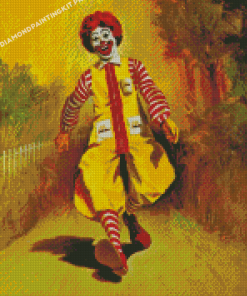 Ronald Mcdonald Art Diamond Paintings