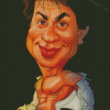 Shahrukh Khan Carricature Diamond Painting