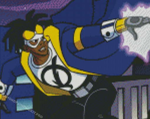 Static Shock Diamond Paintings