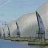 The Thames Barrier Diamond Painting