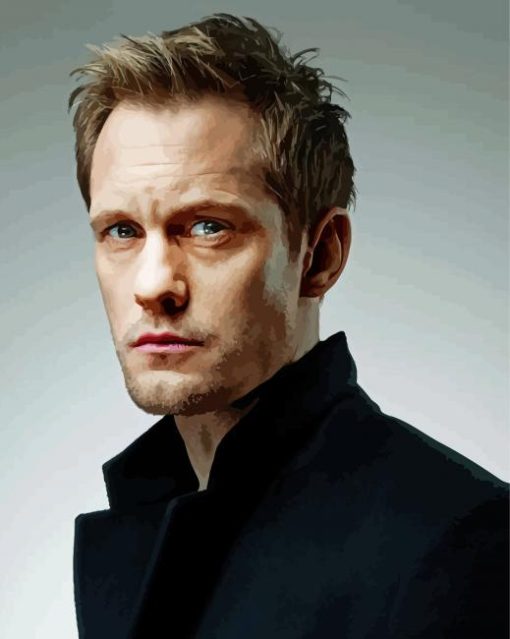 The Actor Alexander Skarsgard Diamond Painting