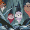 The Rescuers Animation Diamond Painting