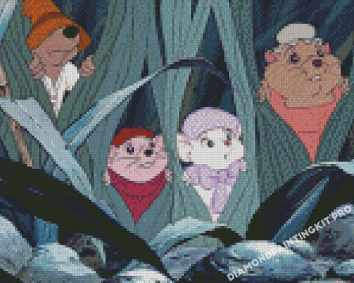 The Rescuers Animation Diamond Painting