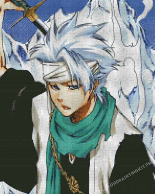 Toshiro Hitsugaya Manga Diamond Painting