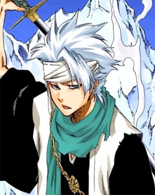 Toshiro Hitsugaya Manga Diamond Painting