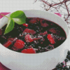 Warm Elderberry Soup Diamond Painting