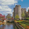 Weekend In Canterbury Kent City Diamond Painting