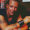 Young Mickey Rourke Diamond Painting