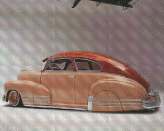 1947 Chevy Fleetline Vintage Car Diamond Paintings