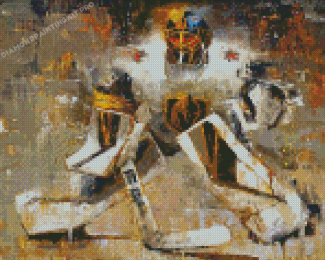 Abstract Marc Andre Fleury Diamond Paintings