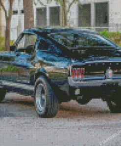 Aesthetic 67 Mustang Fastback Diamond Paintings