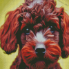 Aesthetic Brown Cockapoo Diamond Paintings